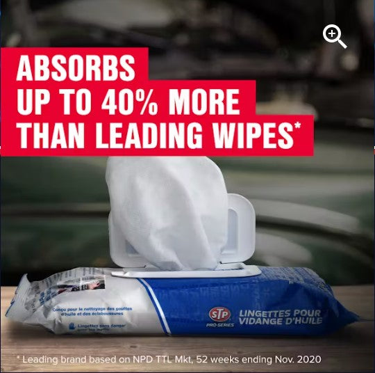 STP WIPES CLEANING & ENGINE DEGREASING 30PCS Classy Imports Inc