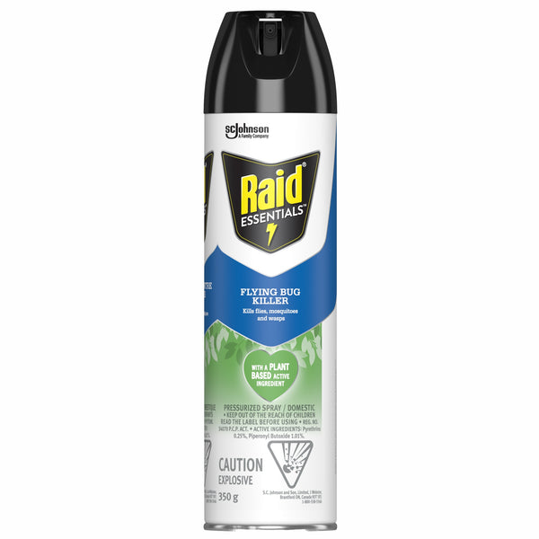 SUPP RAID ESSENTIALS FLYING BUG KILLER 350GM - NEW – Classy Imports Inc